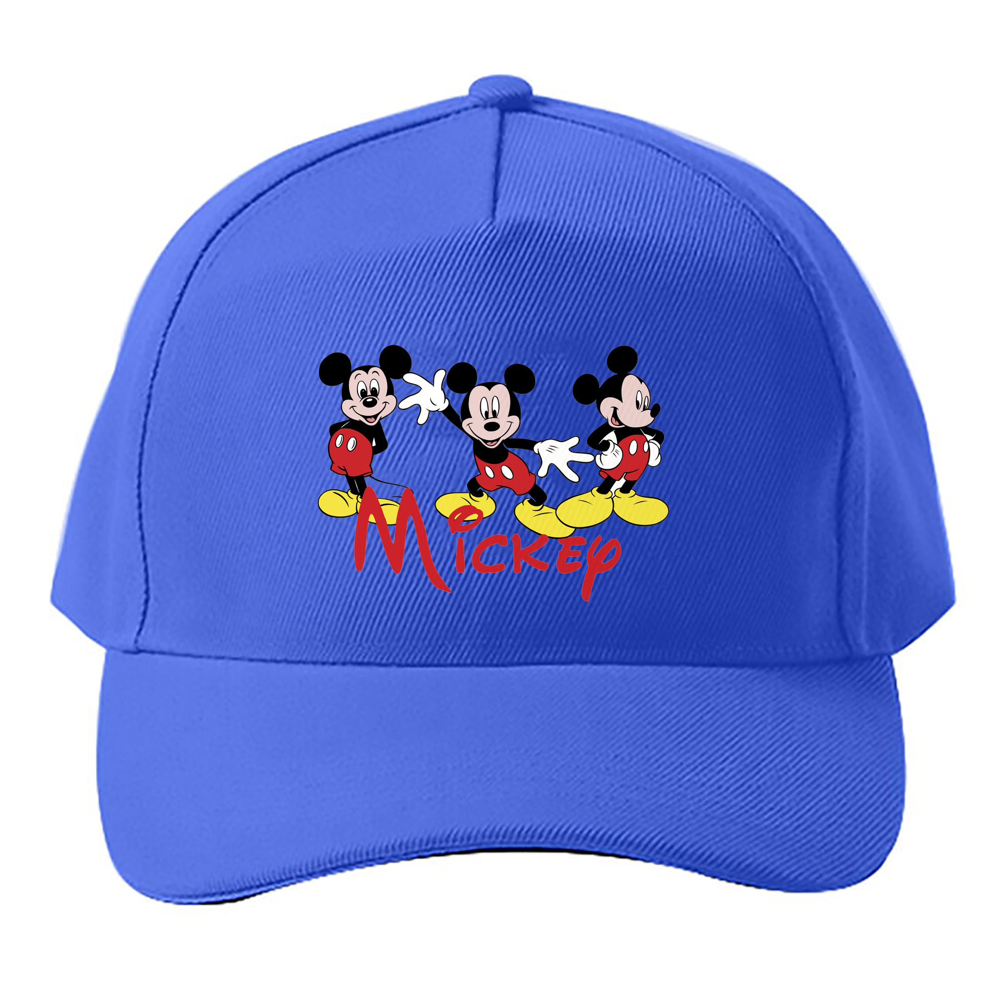 （画像用） ミッキーマウス Mickey Mouse ベースボールキャップ 綿100％ 男女兼用 帽子 スポーツ